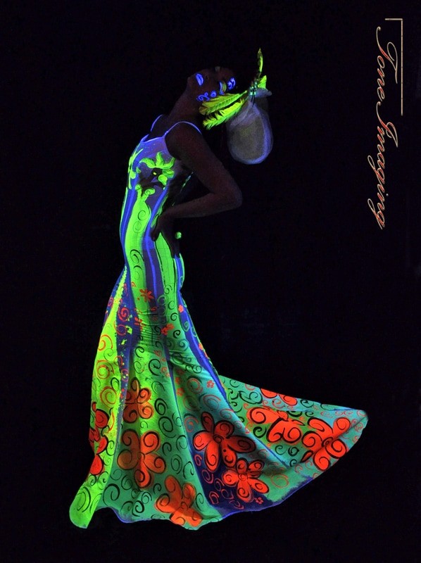 Diva green mermaid dress