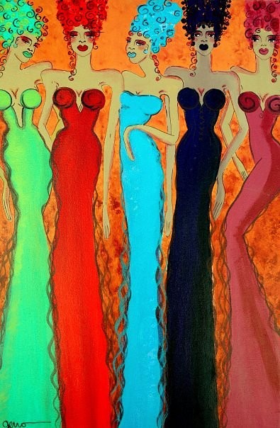 Haute Couture Mermaid Sisters