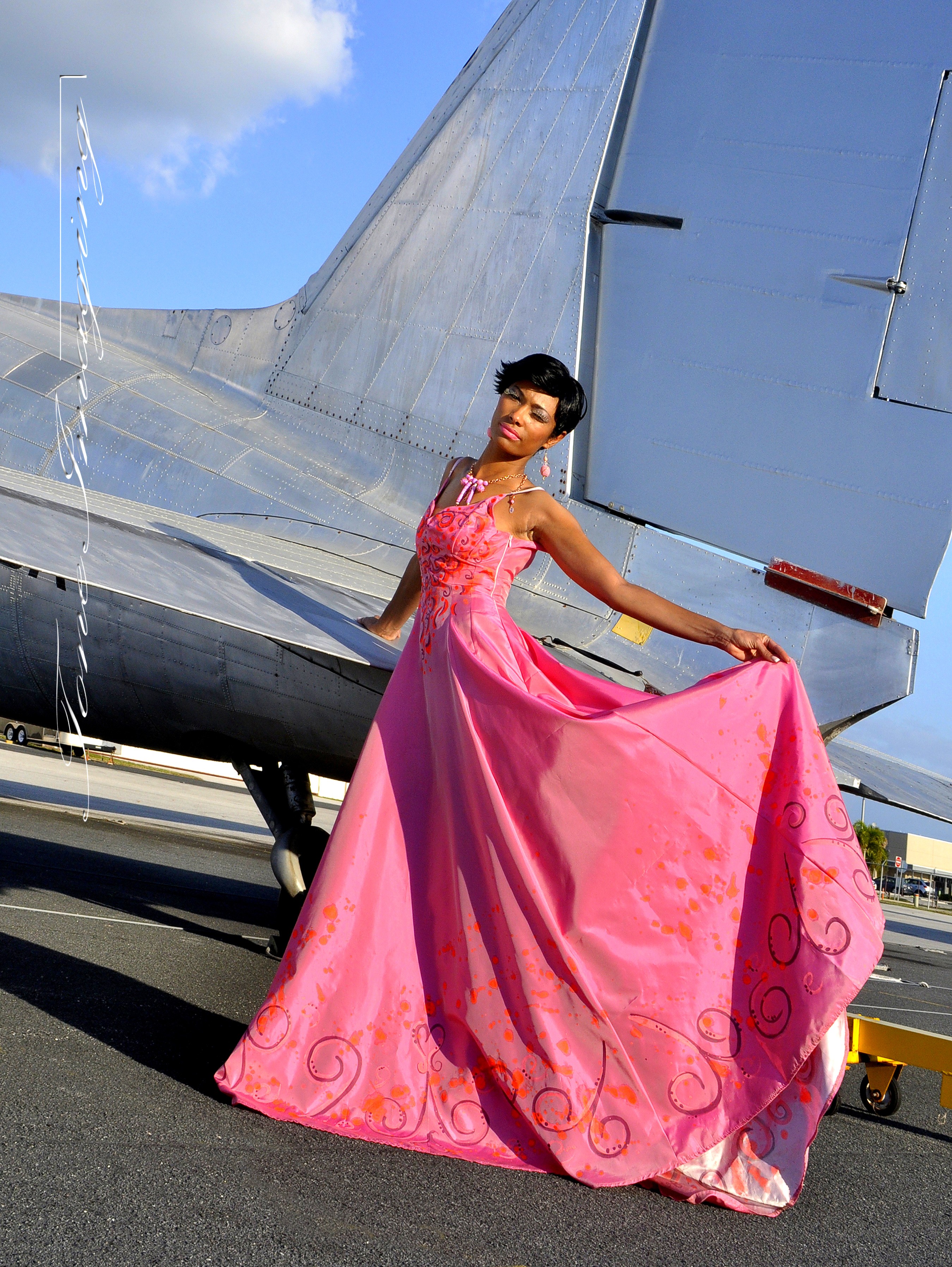 Empire Gown Custom Made