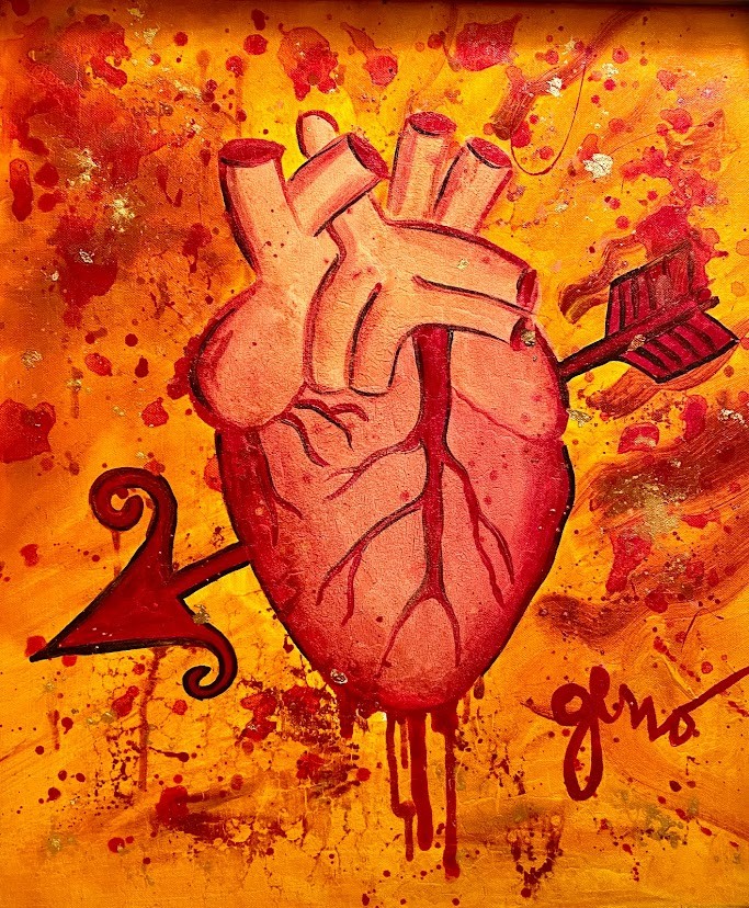 Heart Cardio Pearced